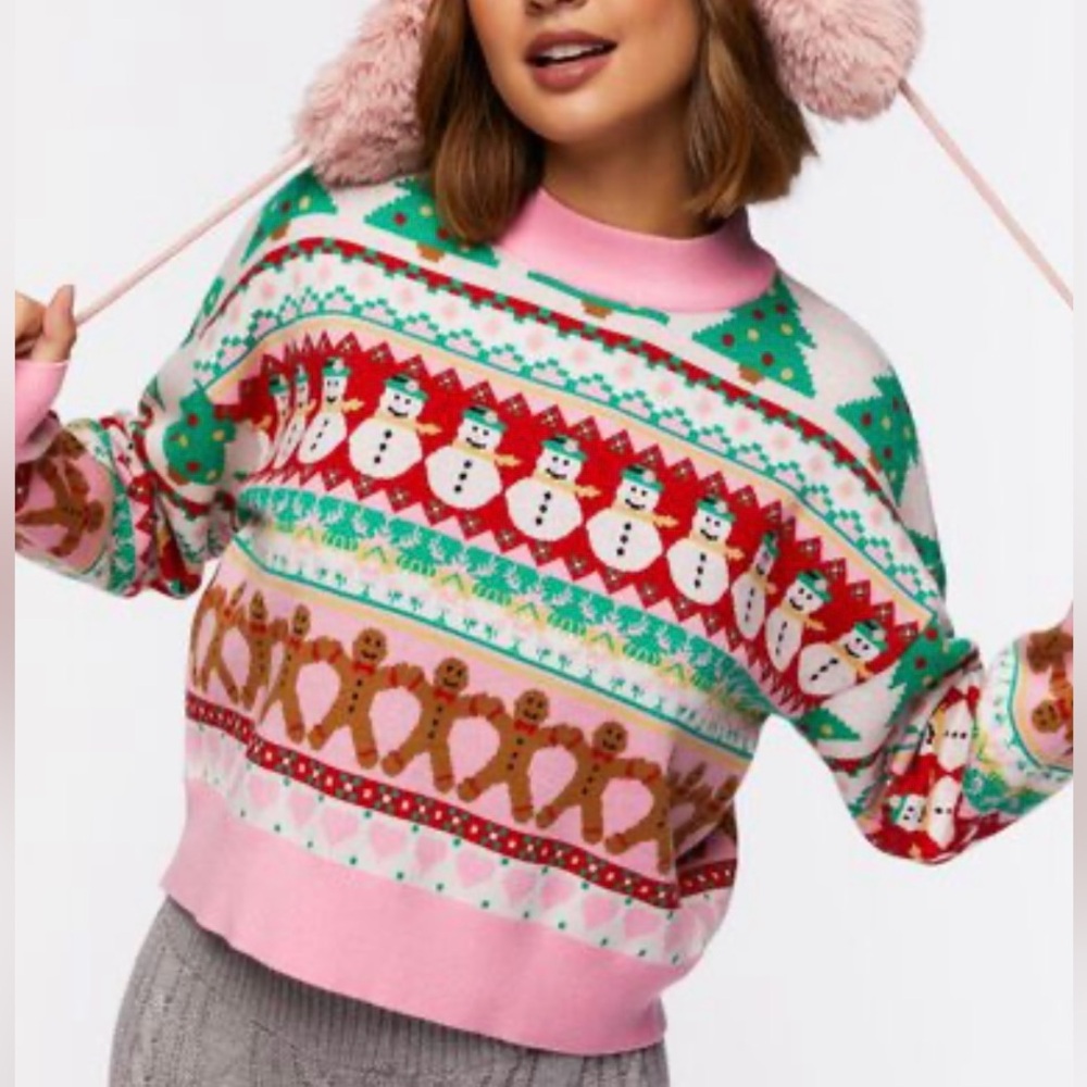 ❄️ FOREVER 21 Fair Isle Christmas Sweater